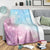# Unicorn Blanket Made From Ultra Soft Fleece