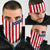 American Flag Bandana Mask