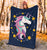 # Unicorn Blanket Made From Ultra Soft Fleece