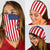 American Flag Bandana Mask