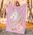 # Unicorn Blanket Made From Ultra Soft Fleece