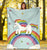 # Unicorn Blanket Made From Ultra Soft Fleece