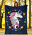 # Unicorn Blanket Made From Ultra Soft Fleece