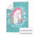 # Unicorn Blanket Made From Ultra Soft Fleece