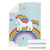 # Unicorn Blanket Made From Ultra Soft Fleece