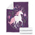 # Unicorn Blanket Made From Ultra Soft Fleece