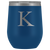 # Monogrammed Wine Tumbler - K