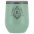# Monogrammed Wine Tumbler - B
