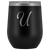 # Monogrammed Wine Tumbler - U