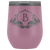 # Monogrammed Wine Tumbler - B