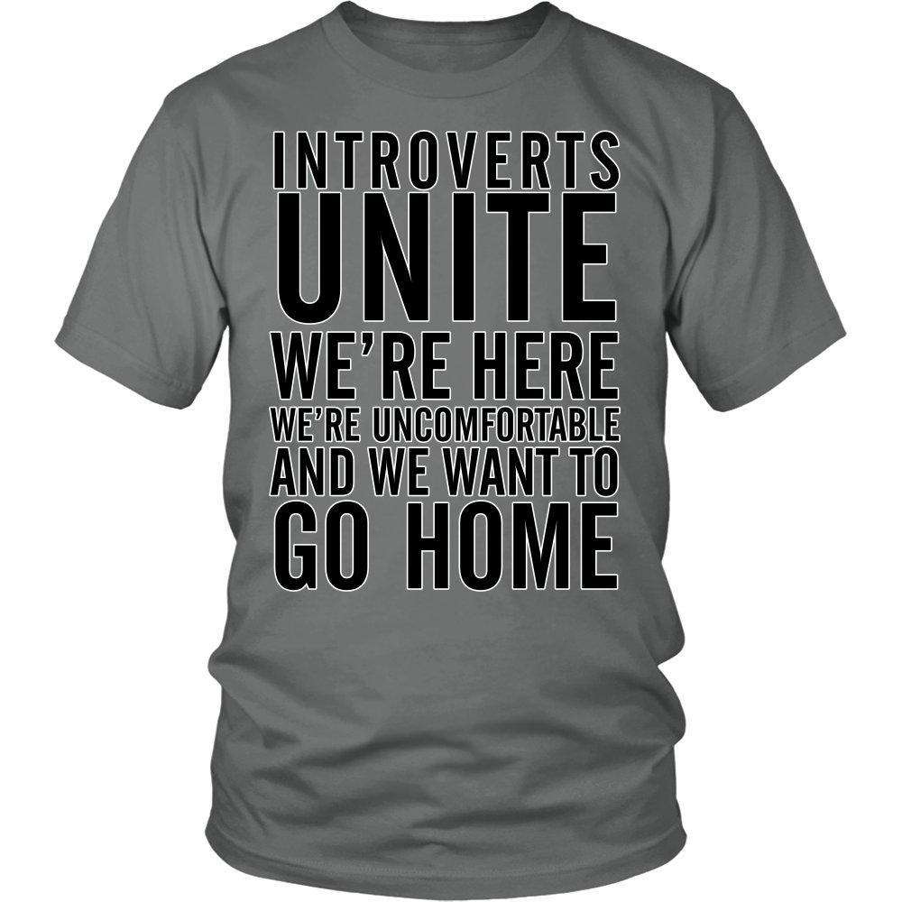 Introverts Unite We're Here We're Uncomfortable And We Want To Go Home