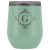 # Monogrammed Wine Tumbler - G