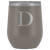 # Monogrammed Wine Tumbler - D