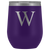 # Monogrammed Wine Tumbler - W
