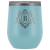 # Monogrammed Wine Tumbler - B