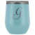 # Monogrammed Wine Tumbler - G