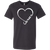 Jesus In The Heart Heather Color T-Shirt