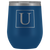 # Monogrammed Wine Tumbler - U