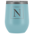# Monogrammed Wine Tumbler - N