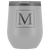 # Monogrammed Wine Tumbler - M