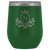 # Monogrammed Wine Tumbler - N