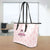 Pink Small Texas Nurse Leather Tote Bag