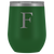 # Monogrammed Wine Tumbler - F