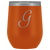 # Monogrammed Wine Tumbler - G