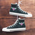 Lady's Green Texas Nurse Canvas High Top