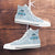 Men's Blue Texas Nurse Canvas High Tops