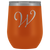 # Monogrammed Wine Tumbler - W