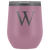 # Monogrammed Wine Tumbler - W