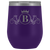 # Monogrammed Wine Tumbler - B