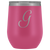 # Monogrammed Wine Tumbler - G