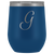 # Monogrammed Wine Tumbler - G