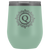 # Monogrammed Wine Tumbler - Q