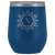 # Monogrammed Wine Tumbler - X