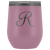 # Monogrammed Wine Tumbler - R