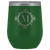 # Monogrammed Wine Tumbler - M