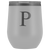 # Monogrammed Wine Tumbler - P