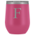 # Monogrammed Wine Tumbler - F