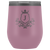 # Monogrammed Wine Tumbler - J