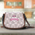Coco California Nurse Brown Leather Canvas Saddle Bag - GreatGiftItems.com