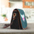Green Texas Nurse Brown Leather Canvas Saddle Bag - GreatGiftItems.com