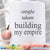 Single Taken Building My Empire Coffee Mug