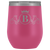 # Monogrammed Wine Tumbler - B