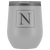 # Monogrammed Wine Tumbler - N
