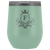 # Monogrammed Wine Tumbler - F