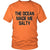 The Ocean Made Me Salty Funny T-Shirt