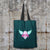 Green Texas Nurse Linen Tote Bag - GreatGiftItems.com